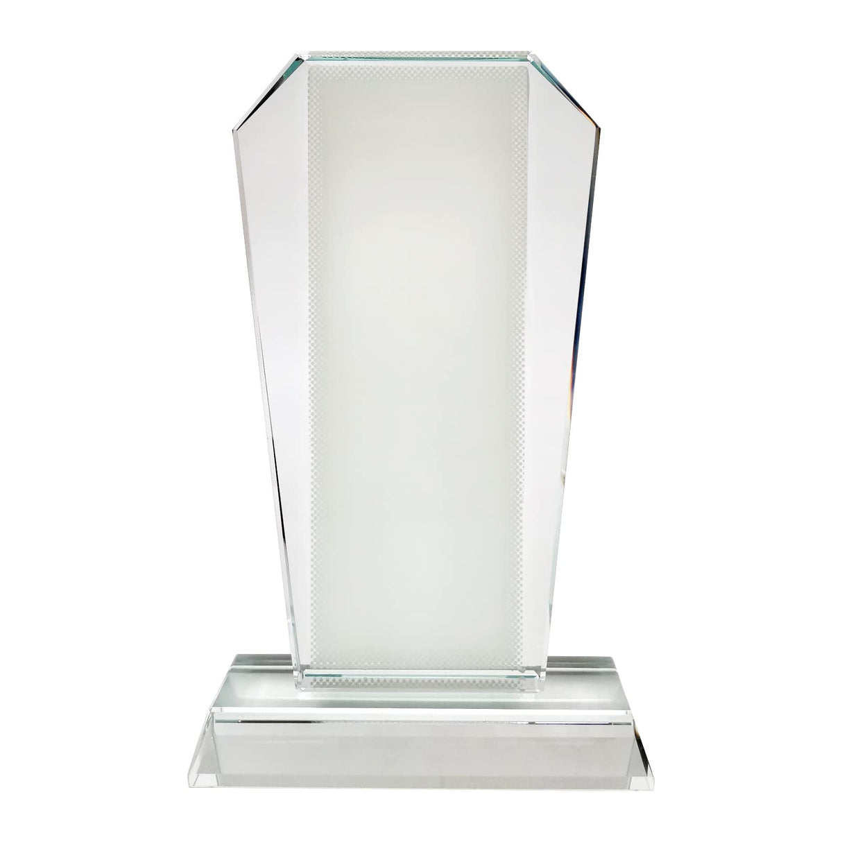 Ismosm Sublimation Blanks Products Crystal Plaque Blank Tabletop Decor Decorative Signs Award Plaque Custom Photo Picture Frame DIY Gifts with Gift Ismosm