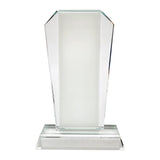 Ismosm Sublimation Blanks Products Crystal Plaque Blank Tabletop Decor Decorative Signs Award Plaque Custom Photo Picture Frame DIY Gifts with Gift Ismosm