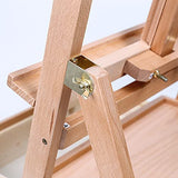 Mont Marte Signature Tilting Box Floor Easel Beech Wood, Holds Canvases up to 92cm (36.2in) in Height, Angle Adjustment, Sturdy Base, Built-in MONT MARTE