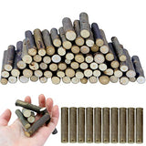 FSWCCK 100 PCS Craft Sticks, 2 Inch Natural Birch Twigs Sticks, Mini Wood Log for DIY Crafts, Farmhouse Centerpiece Decor and Rustic Home Decor FSWCCK