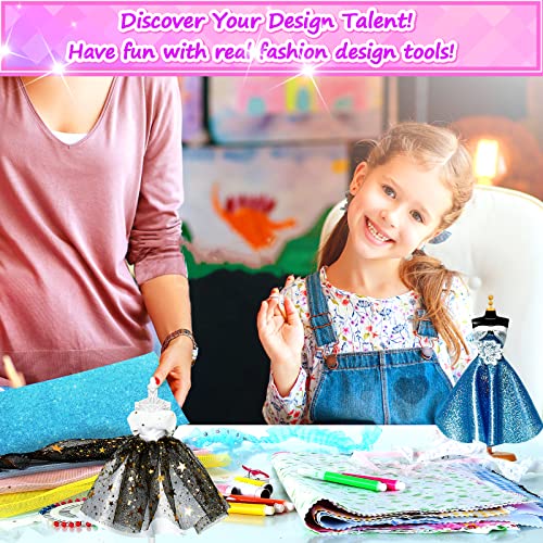 Sewing Kit for Kids, Kids Sewing Kits Ages 8-12, Sewing Crafts for Kids  Ages 8-12 Girls, Fashion Design for Girls Ages 8-12, Learn to Sew DIY Craft  Kits Educational Toys, Girls Sewing