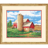 Dimensions On The Farm Paint by Number Kit for Adults and Kids, 14" x 11", Multicolor Dimensions