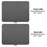 WORKLION Heat Press Mat 13"x17": Large Size Protective Resistant Fireproof Materials Heating Mat for Cricut Easypress/Easypress 2 in Vinyl HTV WORKLION