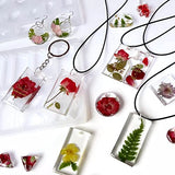 BooteeQue Resin Jewelry Molds, Earring Making Kit, Silicone Molds for Pendant, Keychain Charm Making and Earrings Necklaces Bag Charms DIY BooteeQue