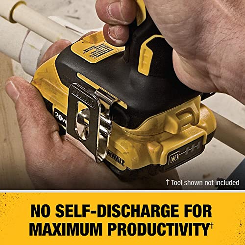 DEWALT 20V MAX Battery, Compact 2.0Ah (DCB203) DEWALT