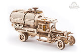 UGears Truck with Tanker Mechanical Wooden Model KIT 3D Puzzle Assembly UGEARS
