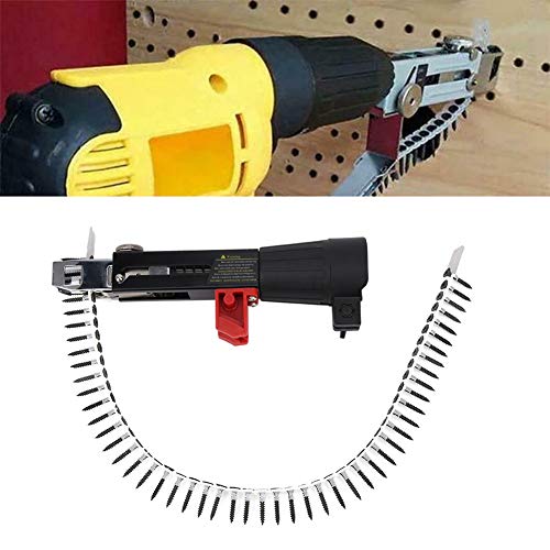 Sonew Automatic Chain Nail Gun Electric Drill Cordless Nailer Kit Screw Tightening Equipment Woodworking Tool Sonew