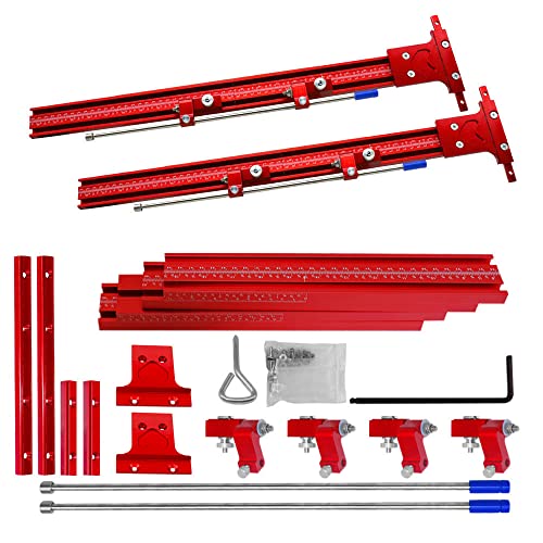 HUIOP Parallel Guide Rail,Woodworking Parallel Guide Rail System Electric Circular Saw Track Engraving Machine Slotting Parallel Sliding Rail - WoodArtSupply