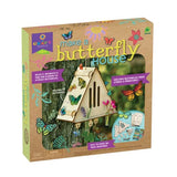 Craft-tastic — Make A Butterfly House — DIY Nature Craft — No Tools Needed — Decorate Your House with Flowers — Ages 4+ with Help Craft-tastic