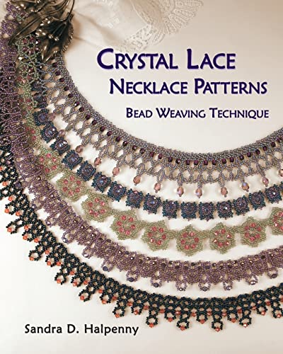 Crystal Lace Necklace Patterns, Bead Weaving Technique - WoodArtSupply