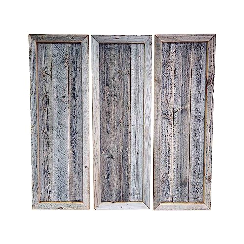 Rockin' Wood Framed Blank Sign Made from Reclaimed barn Wood Perfect for DIY Projects, Porch leaner Signs, Easy to Paint or add Wood Cutouts (36 inch Rockin' Wood