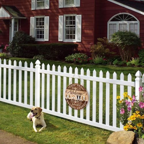 Yardwe 5pcs Wood Circles for Crafts Unfinished Rounds Wooden Cutouts Blank Slices for DIY Coasters Crafts Door Hanger Sign Painting Christmas Home Yardwe