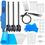 Pixiss Premium Handheld Resin Mixer, Handheld Rechargeable Epoxy Mixer, Epoxy Resin Mixer Pro Grade, Resin Stirrer for Resin, DIY Crafts Tumbler, Pixiss