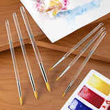 Aqualon Royal & Langnickel Round Artist Brush Set, 6-Piece Aqualon