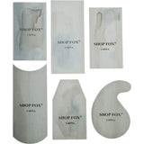 Shop Fox D3294 Scraper Set, 6-Piece, White Shop Fox