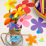 Astrodesigns Crafting Cardstock, 12" x 12", 65 lb/176 gsm, 10-Color Delightful Assortment, 100 Sheets (91039) Astrodesigns