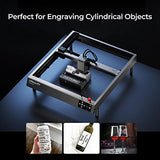Creality Official Rotary Roller for Laser Engraving Machine, Suit for CR-Laser Falcon 10W and 22W CR Falcon 2 Skouphy