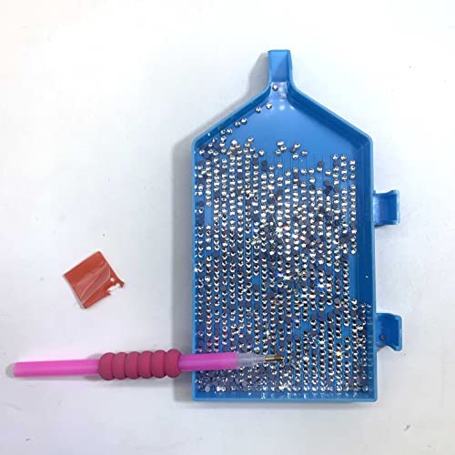 Magic Sticky Flock Rhinestone Template Material Flock Kits-Rhinestone Stencil Flock - Sticky Adhesive Flock - for Cricut and Cameo Cutting Easy for GDACE