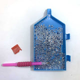 Magic Sticky Flock Rhinestone Template Material Flock Kits-Rhinestone Stencil Flock - Sticky Adhesive Flock - for Cricut and Cameo Cutting Easy for GDACE