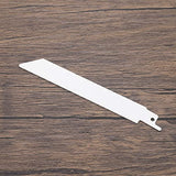 10PCS S922EF Reciprocating Saw Blades Metal 18TPI 150mm BIM Sabre Saw Blades for Cutting Metal 1.4mm Tooth Pitch Power Tool Accessories Micro Traders