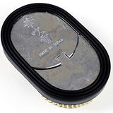 Wazakura Made in Japan Ikebana Tool Kit - Ikenobo Scissors + Sun and Moon Kenzan Flower Holder, Japanese Floral Arrangement Set, Florist Shears and Wazakura