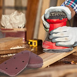 Bates- Mouse Detail Sander Sandpaper, 30 pcs, 40/80/120/180/240 Grits, Sanding Pads, Mouse Sander Pads, Sandpaper Assortment, Mouse Sandpaper, Mouse Bates Choice