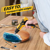 SEEKONE Mini Heat Gun, 600W Dual Temperature Hot Air Gun Tool 572℉&932℉, With 4.9Ft Long Cable and Overload Protection for Crafts, Embossing, Paint SEEKONE