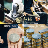 Wazakura Japanese Black Hexagon Ikebana Kenzan Flower Holder 2.6 in (68 mm), Made in Japan Floral Arranging Pin Frog Tool Wazakura