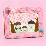 RYKOMO 6 PCS DIY Wood Picture Frames Unfinished Solid Wood Photo Picture Frames for 4 x 6 in Photos, Standing Wooden Photo Frames for Crafts Wood, RYKOMO