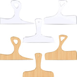 Maitys 3PCS Router Templates for Woodworking Large Charcuterie Board Handle Template Cutting Board Template Clear Acrylic Template Angled Curvy Maitys