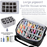 Yumt Paint Organizer Paint Brush Holder Acrylic Paint Storage Art & Craft Supply Storage Paint Bottle Organizer Professional Storage Display Yumt