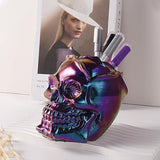Nenkarn Skull Resin Mold, 3D Large Skull Resin Mold for Makeup Brush Holder, Candle Making, Home Decor, Jewelry Candy Container Box, DIY Resin Epoxy Nenkarn