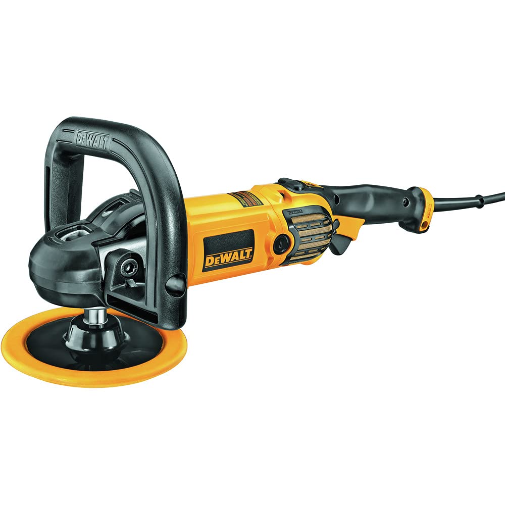 DEWALT Variable Speed Polisher, 7-Inch to 9-Inch (DWP849), Medium, Multi - WoodArtSupply