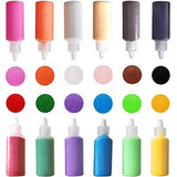 12 PCS Art Sand,1.25oz Bottles DIY Arts and Crafts Kit,Scenic Sand for Kids' Arts & Crafts,Terrarium Sand Play DIY Drawing Sandbox Wedding Sand for Panxxsen