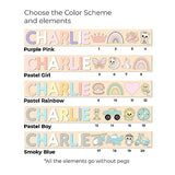 Name Puzzle With Pegs Personalized Wooden Name Puzzle Wooden Toys Custom Name Puzzle by BusyPuzzle Christmas Present Personalized Birthday Baby 1 BUSY PUZZLE