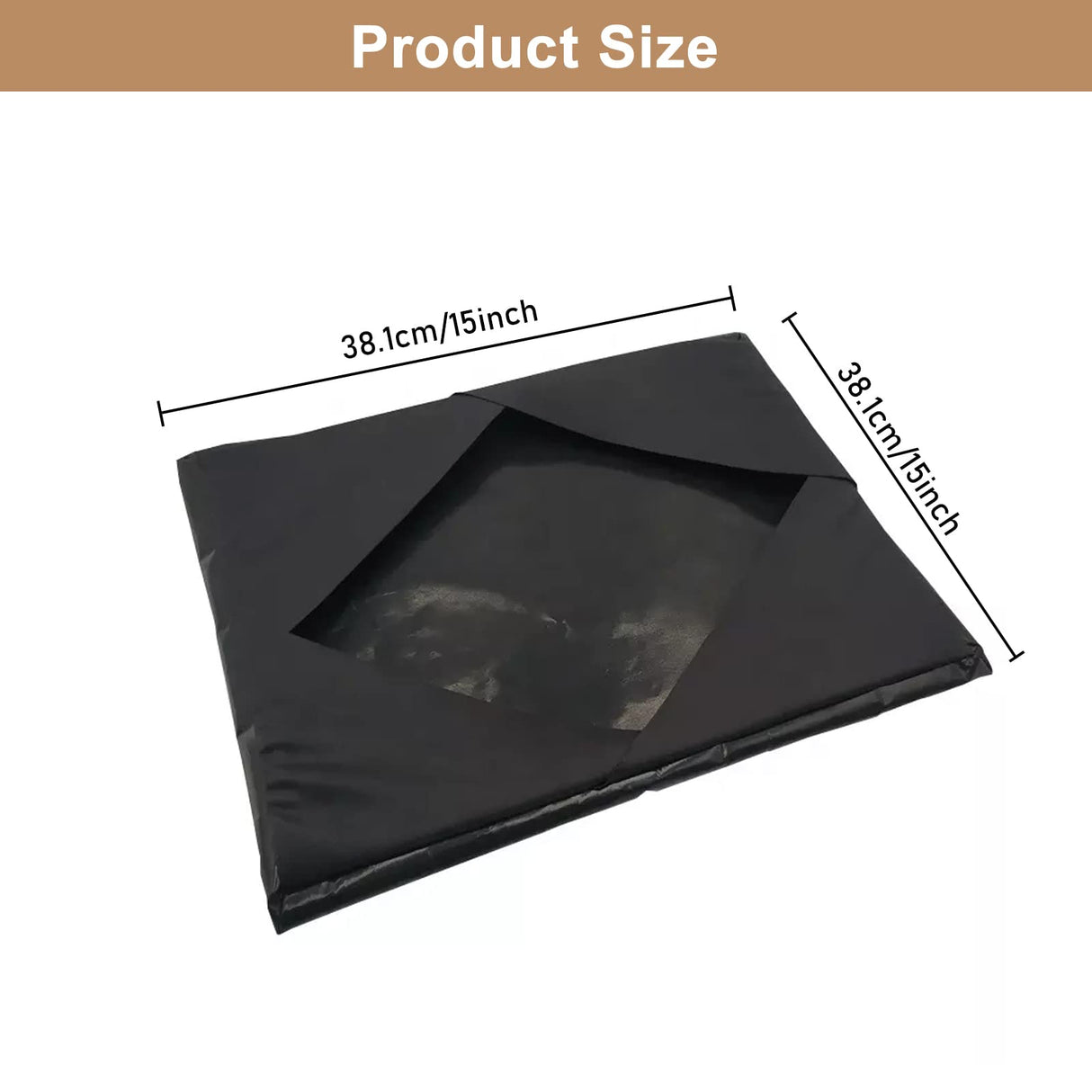 15x15 Heat Press Cover, Non-Stick High Temperature Resistant Sheet Mat Pillow Protector for Protecting Sublimation Heat Pressing Machine Plate TVlifams