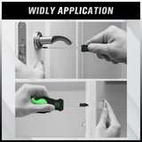 SWANLAKE 11PCS Screwdriver Set, Magnetic 5 Phillips and 5 Flat Head Tips for Fastening and Loosening Seized (11PCS) SWANLAKE GARDEN TOOLS