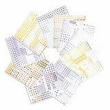 Craft-tastic — Nail Art — Over 3,000 Nail Stickers — Dinosaurs, Flowers, Butterflies, Geometric, Moon, Stars — for Ages 8+ Craft-tastic