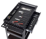 Performance Tool W54006 23-Inch x 16-Inch 3 Shelf Utility Cart with Drawer Performance Tool