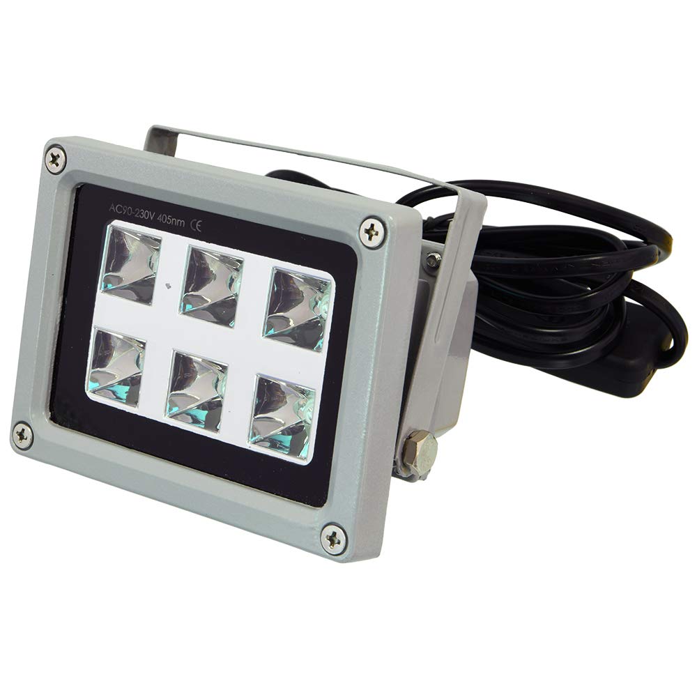 3D Printer UV Resin Curing Light for SLA DLP 3D Printer Solidify Photosensitive Resin 405nm UV Resin Affect with 60W Output Affect, DIY Curing Creality
