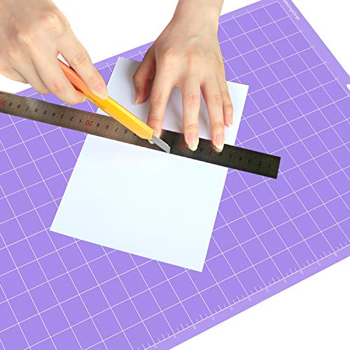 REALIKE 12x24 Cutting Mat for Cricut Maker 3/Maker/Explore 3/Air 2/Air/One,(StandardGrip, LightGrip, StrongGrip,3 Mats) Variety Adhesive Non-Slip Cut REALIKE