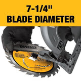 Dewalt DCS577BR FLEXVOLT 60V MAX Lithium-Ion Direct Drive 7-1/4 in. Cordless Worm Drive Style Saw (Tool Only) (Renewed) DEWALT