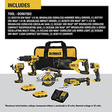 DEWALT 20V MAX* BRUSHLESS 6 Tool Kit (DCK675D2) DEWALT