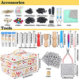 Veroave Needle Felting Starter Kit with Storage Bag, 385 Pcs Complete Needle Felting Tools and Supplies, Wool Felting Kit with Wool Felt Tools and Veroave
