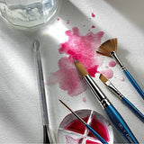 Winsor & Newton Cotman Water Colour Series 111 Short Handle Synthetic Brush, SH #4/0 - WoodArtSupply