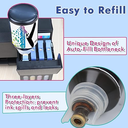 KOALA Premium Sublimation Kit, Sublimation Paper 120gsm 100 sheets, Sublimation Ink Bundle Kit and Printer Cleaner Kit for Heat Transfer on Tumblers, KOALA PAPER