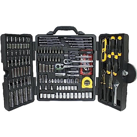 Stanley 73795 Mixed Tool Set, 210 Pieces - Polished Chrome Stanley