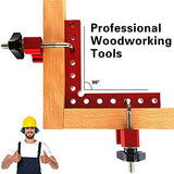 90 Degree Positioning Squares Right Angle Clamps 5.5" Aluminum Alloy Woodworking Carpenter Corner Clamping Tool for Picture Frame Box Cabinets Aogbra