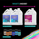 Deep Pour Epoxy Resin (2 Parts Epoxy 1 Part Hardener) Deep Pour Epoxy Resin Kit - 3 Gallon Kit - Deep Pour Resin Epoxy Clear Epoxy Resin Deep Pour - DR. CRAFTY