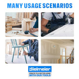 Bielmeier Electric Sander with 12-Piece Sandpaper(60 Grit×3,80 Grit ×3,100 Grit×3,120 Grit × 3) with Efficient Dust Collection System Bielmeier